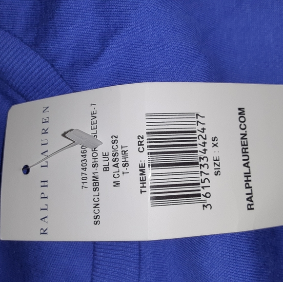 Polo Ralph Lauren Bear Tee NWT Size XS - Picture 2 of 3